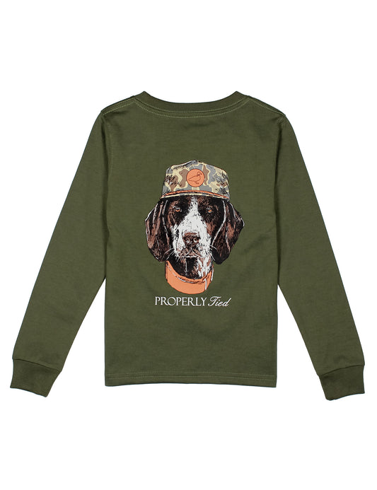 Man's Best Friend Long Sleeve Olive
