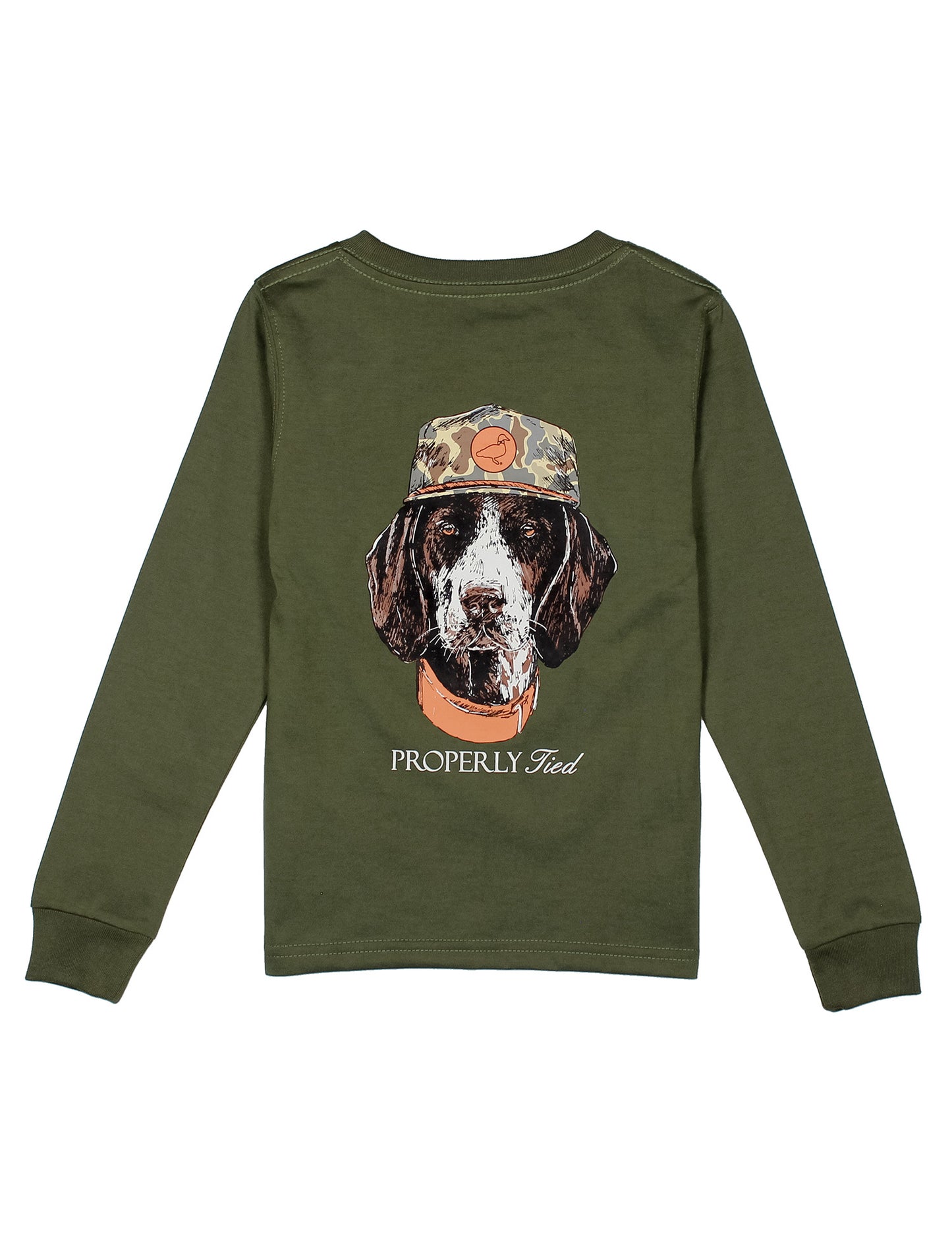 Man's Best Friend Long Sleeve Olive