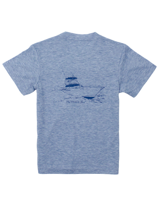 Boys Portland Pocket Tee Short Sleeve Sea Ocean