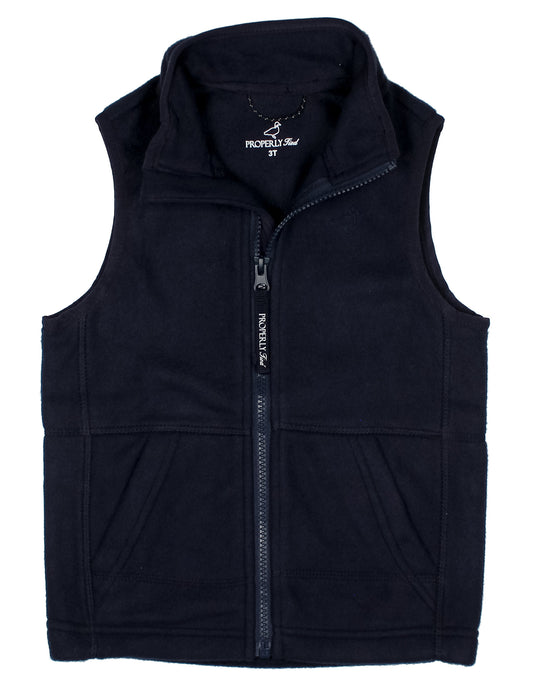 Boys Blake Vest Navy