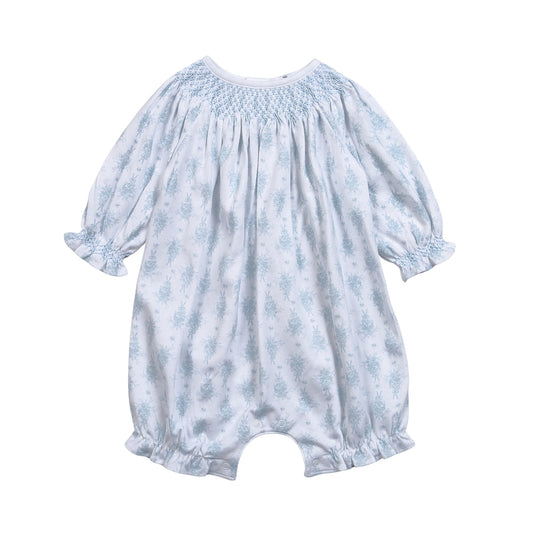 Lottie Pima Hand Smocked Bubble