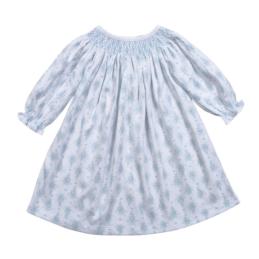 Lottie Pima Hand Smocked Bishop Dress