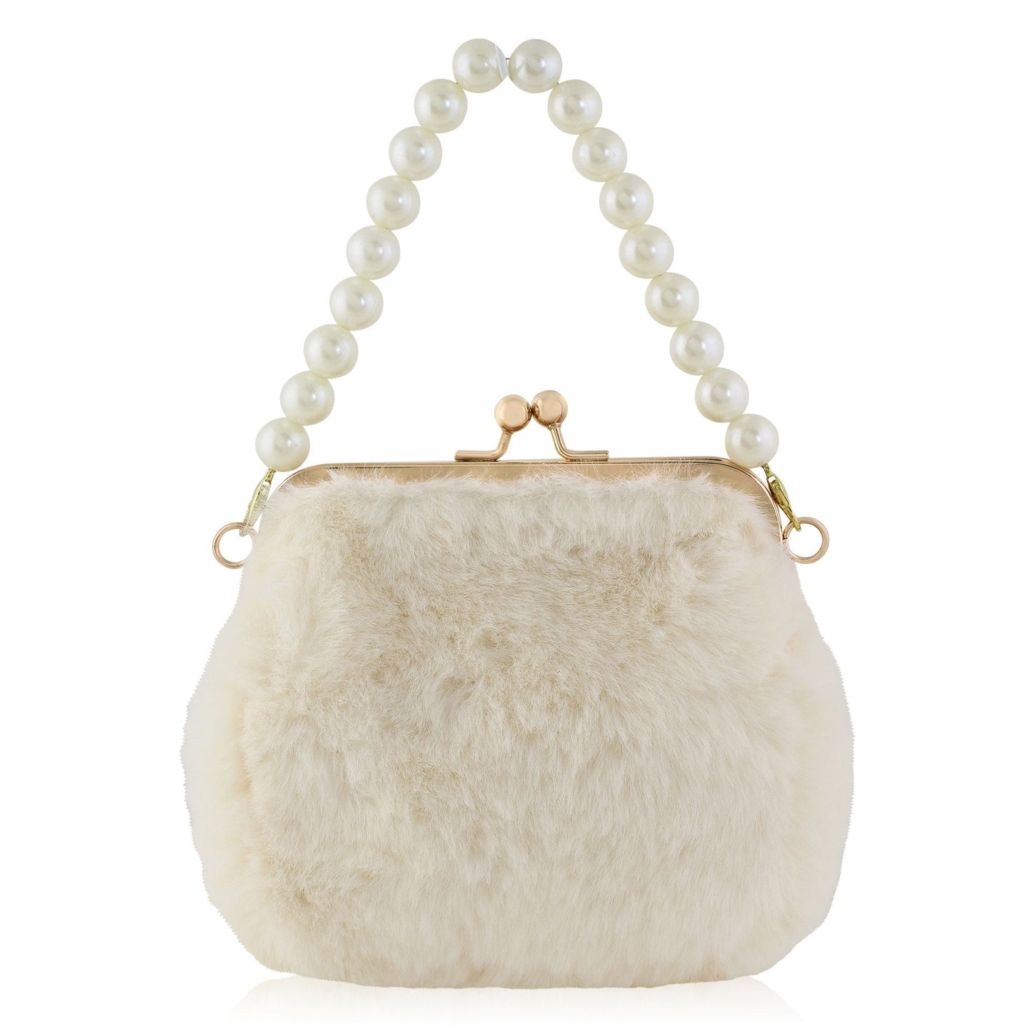 Lovie: Faux Fur with Pearls