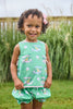 Lily Bloomer Set - Pink Paws on Par
