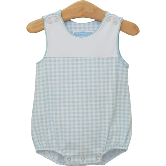 Madden Bubble - Light Blue Gingham