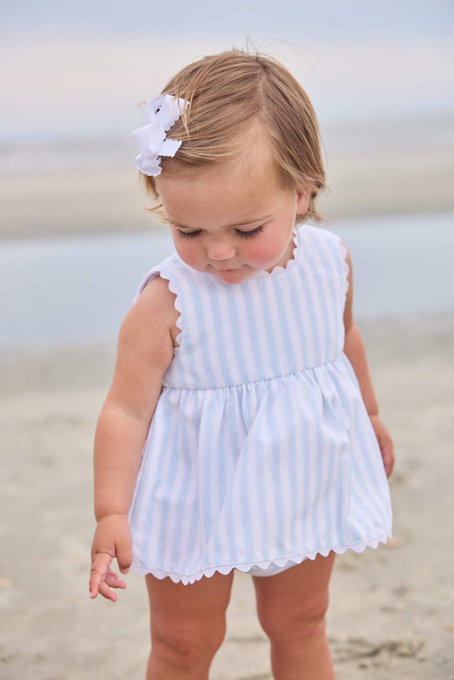 Mary Dee Diaper Set - Savannah Stripe