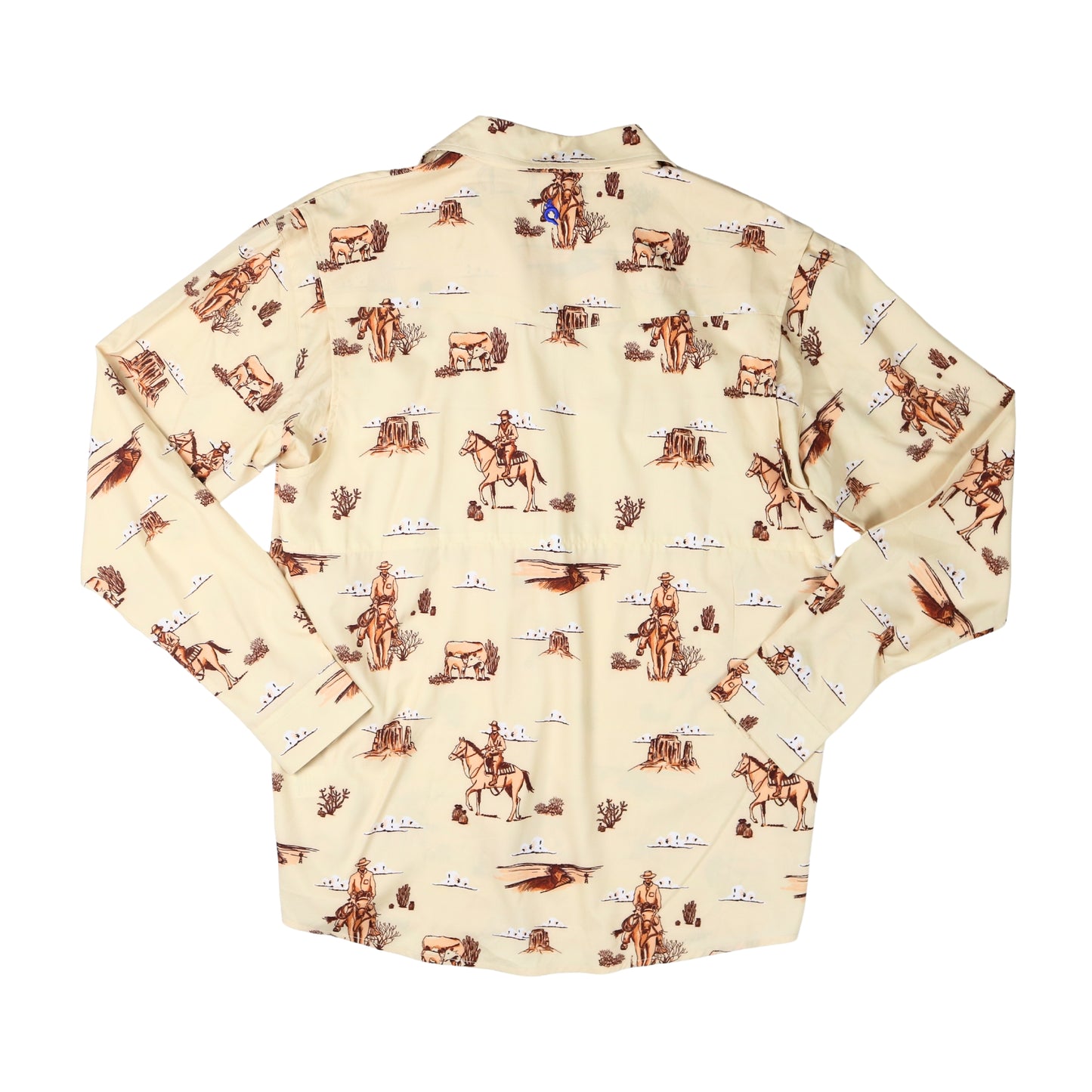 Cattle Drive Pearl Snap Long Sleeve Shirt