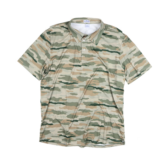 Classic Camo Polo Short Sleeve Shirt