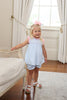 Meredith Bloomer Set - Light Blue Gingham/Light Pink