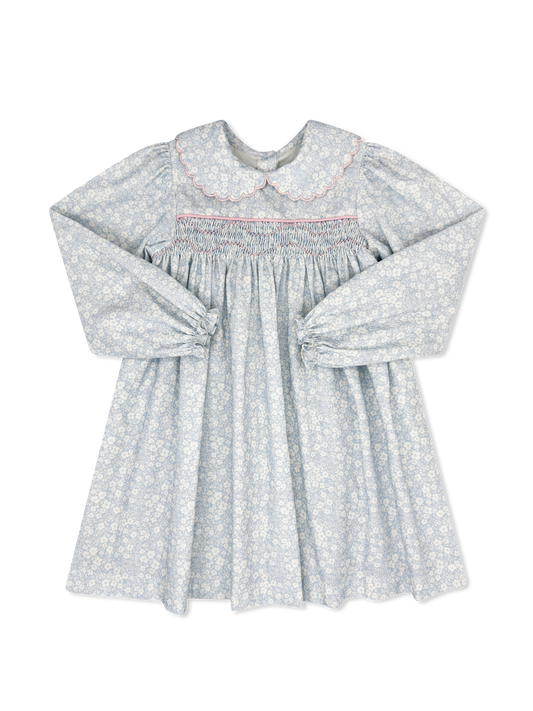 Michelle Dress Long Sleeve - Snow Kissed Floral