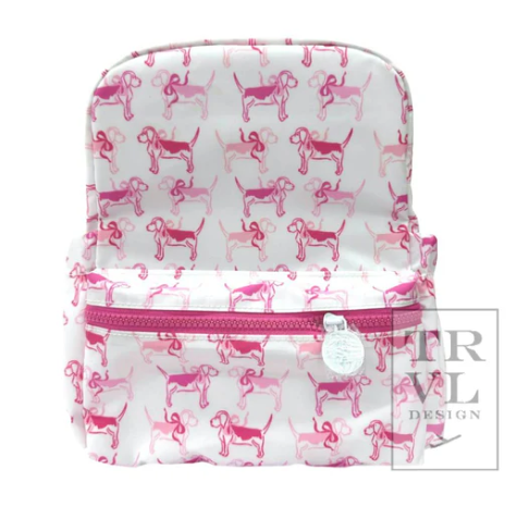 Mini Backpacker - Puppy Love Pink