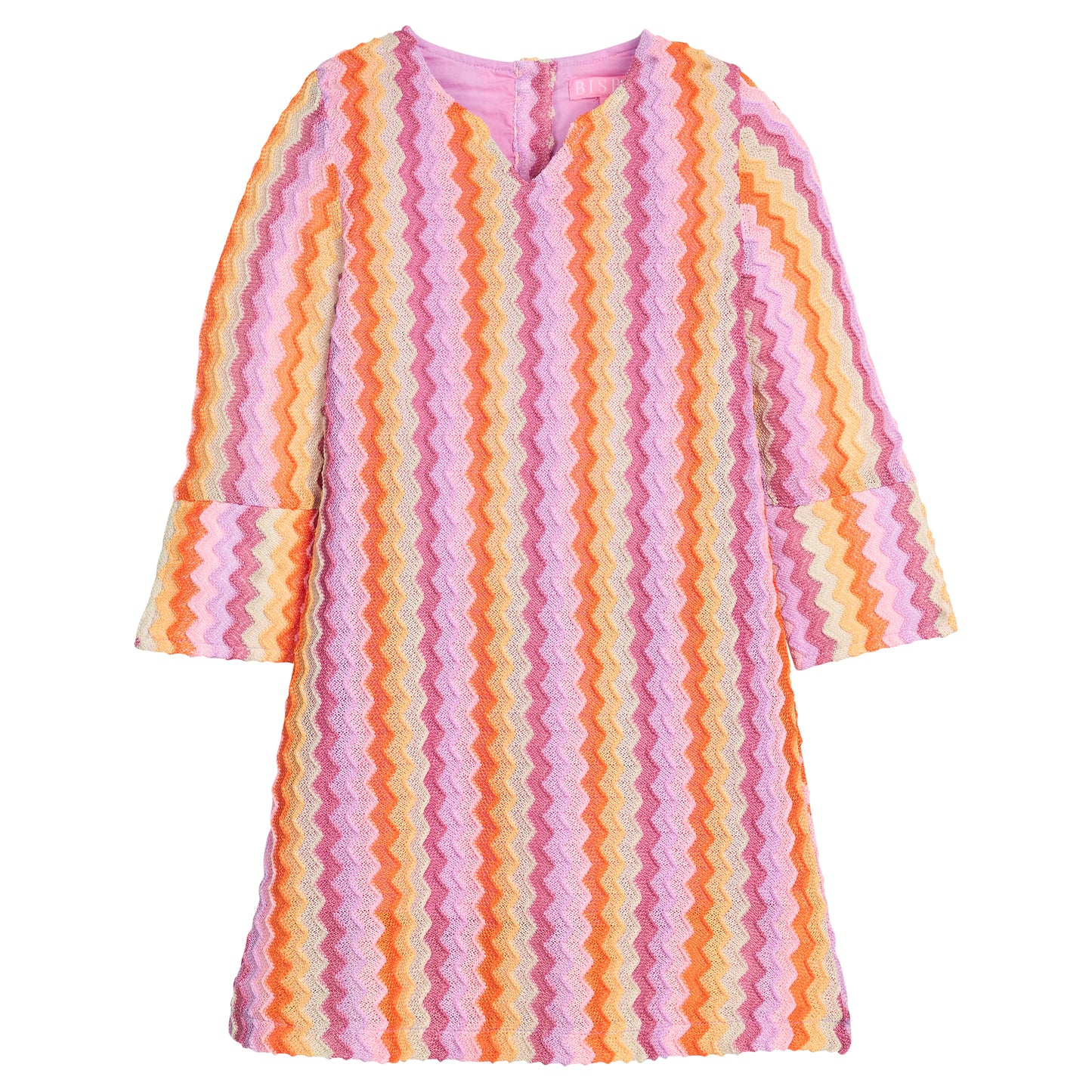 Natalie Dress - Milan Multi Zig Zag