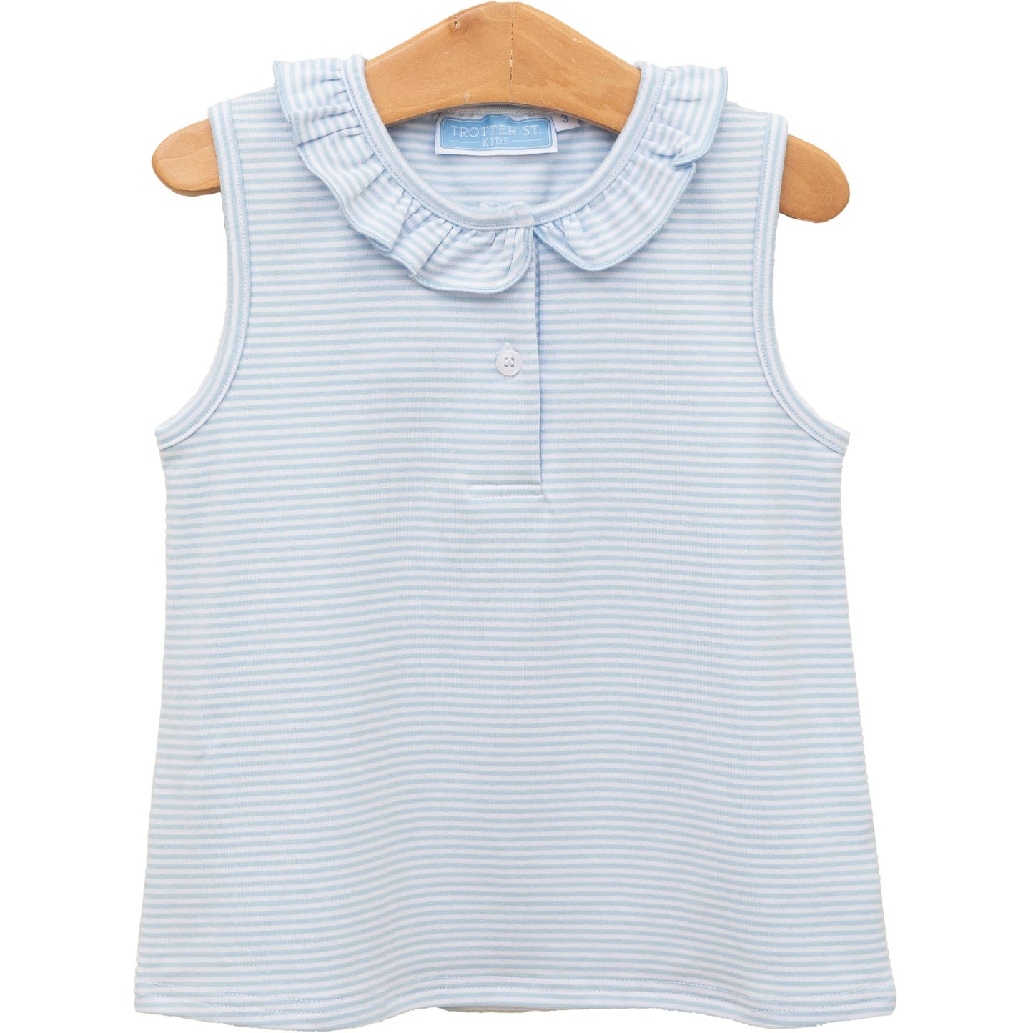 Nora Tank - Light Blue Stripe