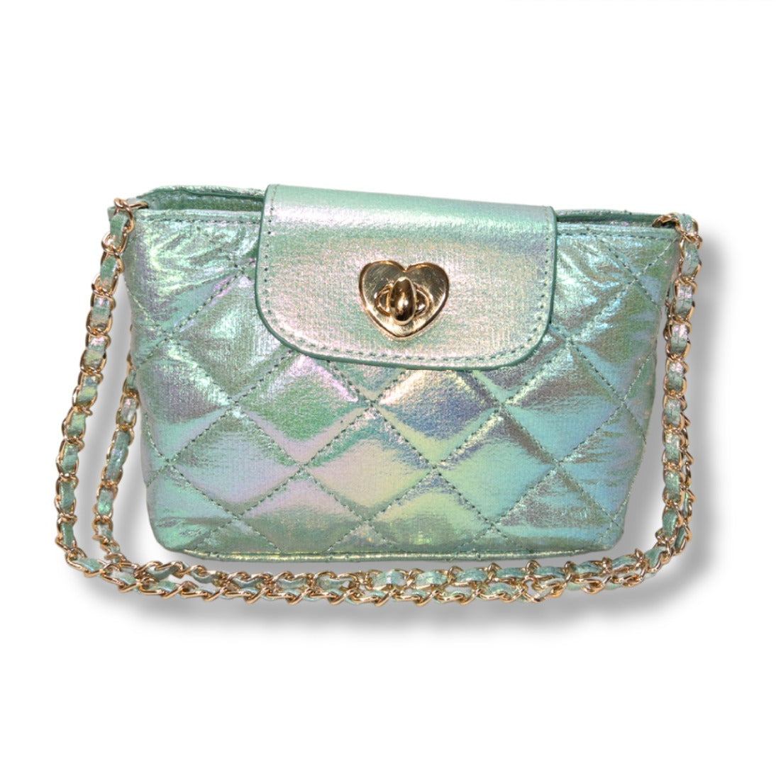 Paige: Metallic Aqua