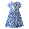 Periwinkle Button - Front Dress