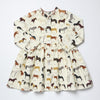 Girls Autumn Dress - Horse Breeds