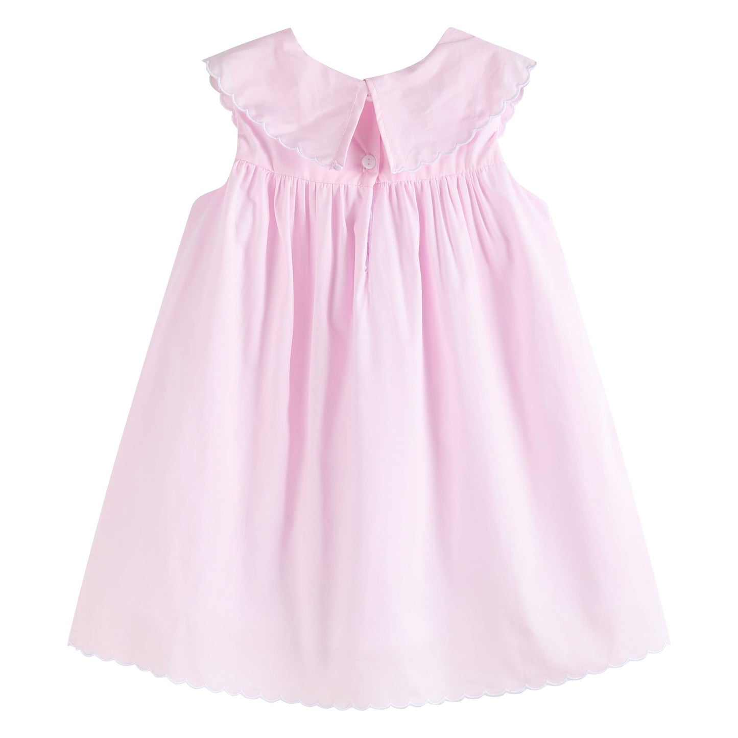 Pink Easter Applique Dress