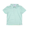 Sherbet Stripe Polo Short Sleeve Shirt