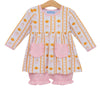 Pumpkin Patch Scalloped Bloomer Set