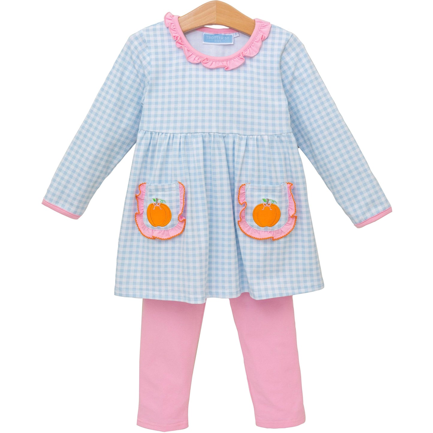 Pumpkin Ruffle Pants Set