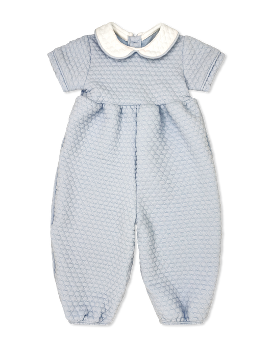 Rover Romper - Windy Blue Quilted