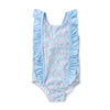 One Piece Floral Swimsuit