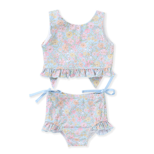 Two Piece Floral Swimsuit