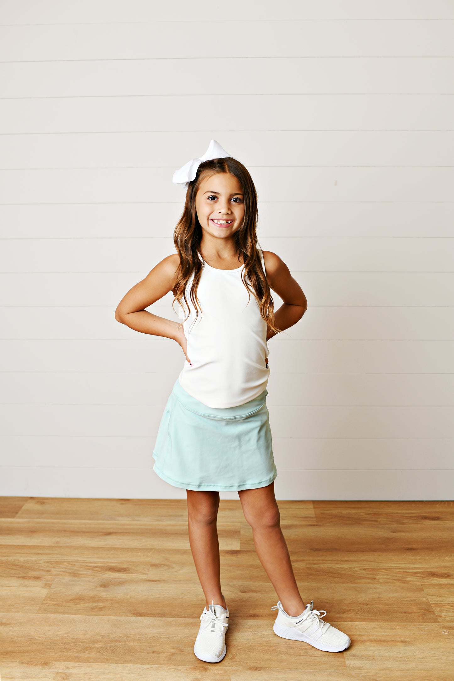 White Active Tank