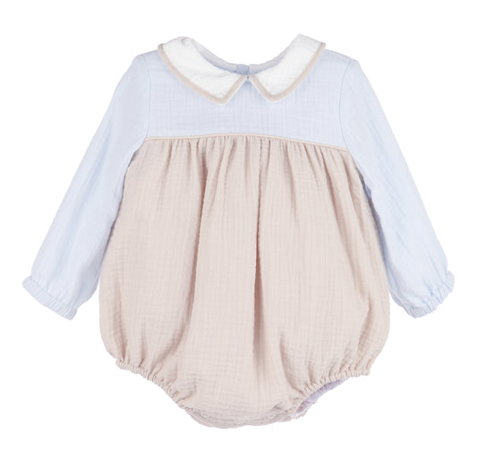 Cuddle Cotton Boy Bubble - Blue