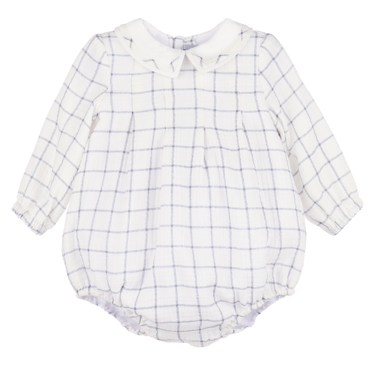 Cozy Checks Boy Bubble