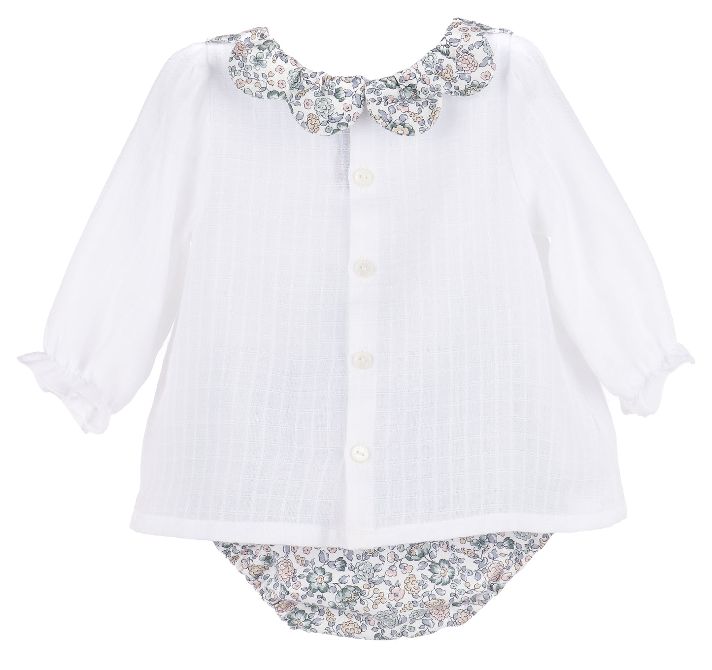 Sophie & Lucas - Bouncy Blooms 2 Piece Doll Set, Blue