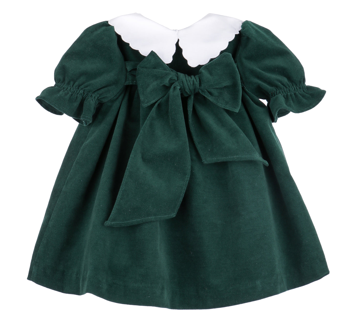 Holly Jolly Velvet Miller Dress - Green