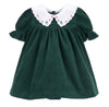 Holly Jolly Velvet Miller Dress - Green