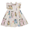 Girls Jennifer Dress - Whimsical Castle