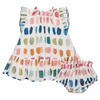 Baby Girls Harper Dress Set - Paint Swatches