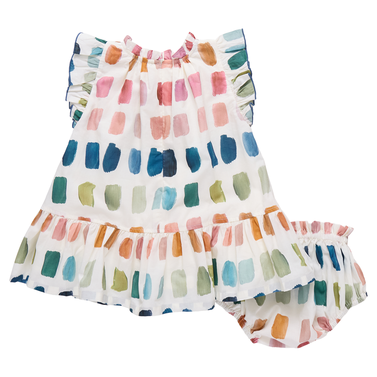 Baby Girls Harper Dress Set - Paint Swatches