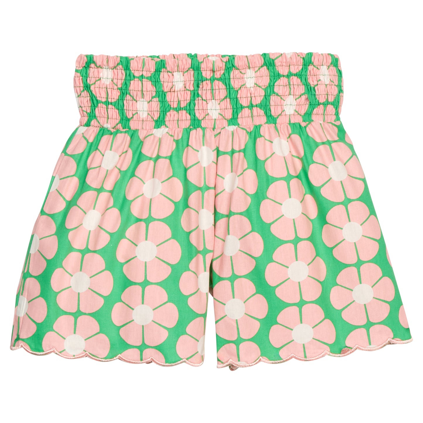 Shirred Shorts - Pimlico Punch