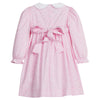 Smocked Natalie Dress - Pink Vinings