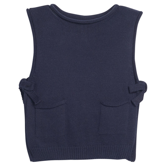 Sweater Vest - Navy