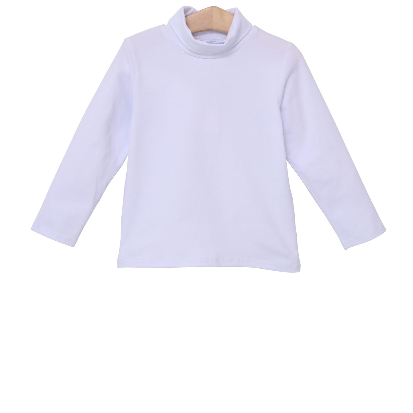 Taylor Game Day Turtleneck - White