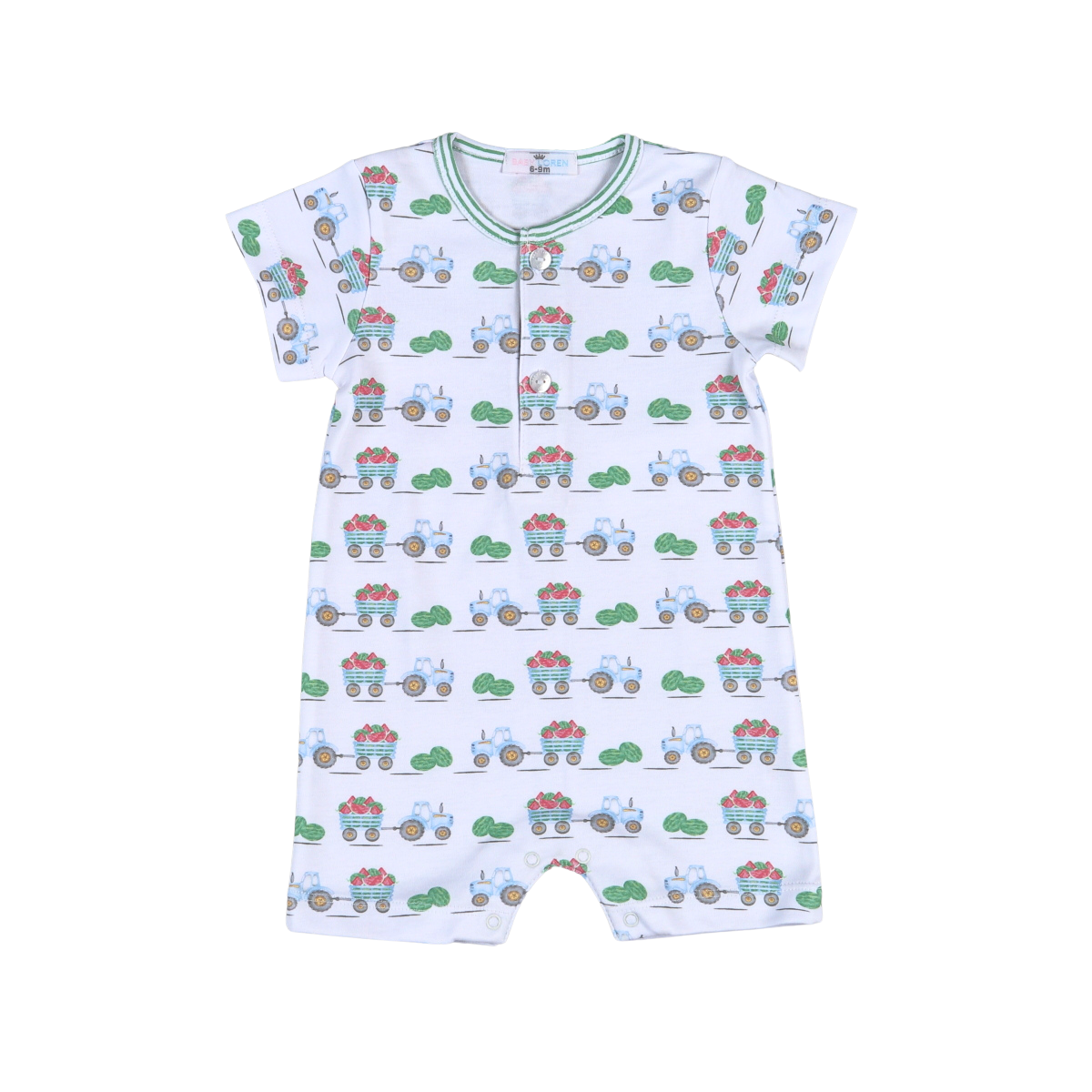 Tractors and Melons Romper
