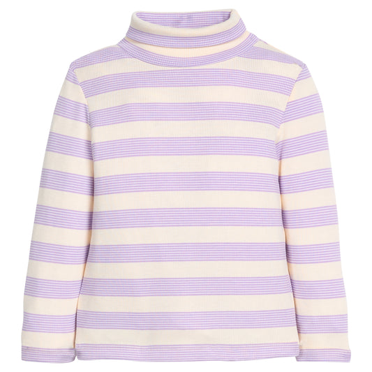 Turtleneck - Lavender Multi Stripe