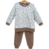 Woodland Friends Frech Terry Set