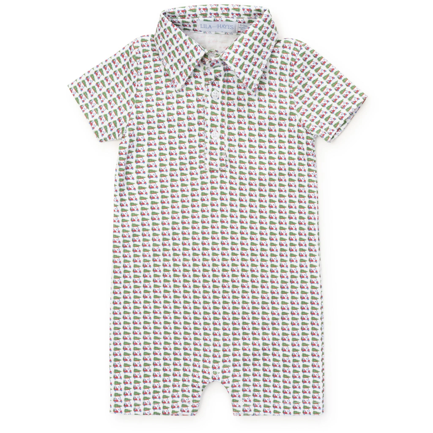 Tripp Boys' Polo Shortall - Christmas at the Club