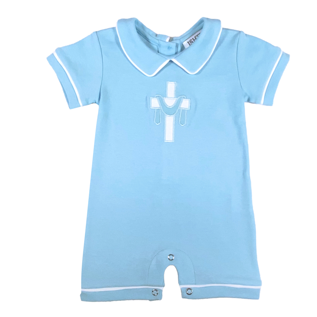 Cross Boy's Romper