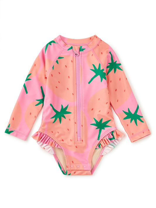 Rash Guard Baby Swimsuit - Fresas Favoritas