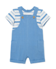 Solid Shortall Set - Blue