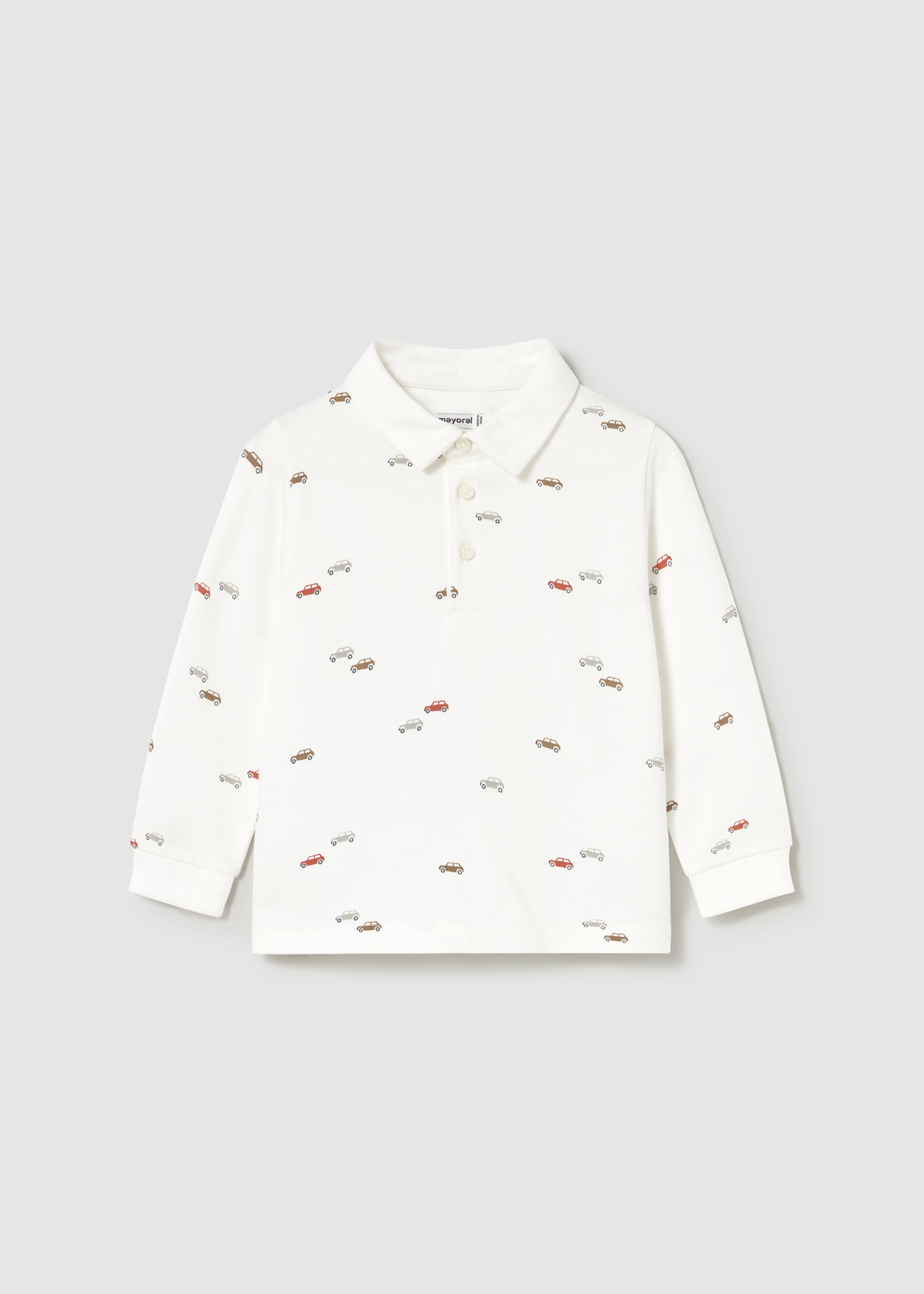 Baby Printed Polo Shirt - Car