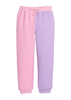 Color Block Jogger - Pink & Lilac