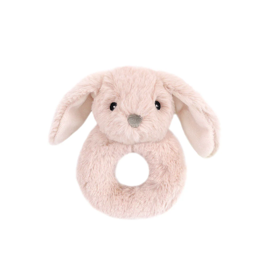 Faith Bunny Rattle - Pink